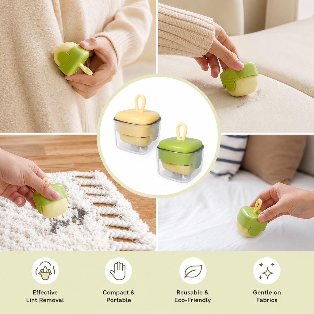Stickyicky Portable Pet Hair Remover - 2 Pack
